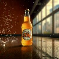 product shots of AW Cream Soda high quality 4k photo