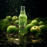product shots of Appletiser high quality 4k ultra photo
