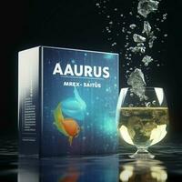 product shots of Aquarius high quality 4k ultra photo