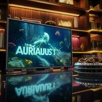 product shots of Aquarius high quality 4k ultra photo