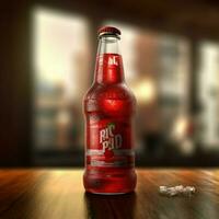 product shots of Big Red soft drink high quality photo