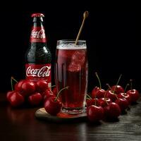 product shots of Coca-Cola Cherry high quality 4 photo