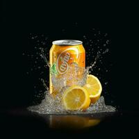 product shots of Diet Coke with Citrus Zest high photo