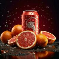 product shots of Diet Coke with Zesty Blood Orang photo