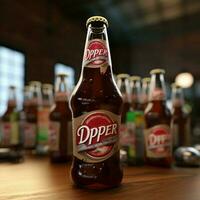 product shots of Dr Pepper high quality 4k ultra photo