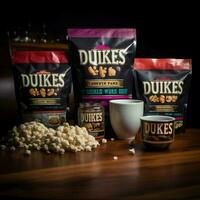 product shots of Dukes high quality 4k ultra hd photo