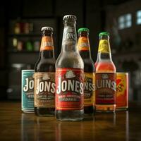 producto disparos de Jones soda alto calidad 4k ultra foto