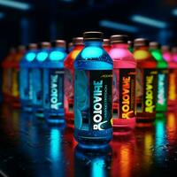 product shots of Powerade high quality 4k ultra photo