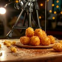 product shots of Tater tots high quality 4k ultr photo