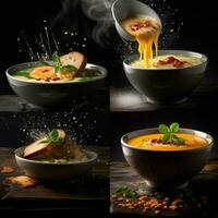 product shots of a fast shutter speed food photograph photo