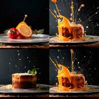 product shots of a fast shutter speed food photograph photo