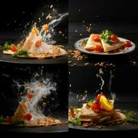 product shots of a fast shutter speed food photograph photo