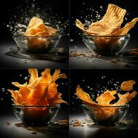 product shots of a fast shutter speed food photograph photo