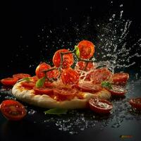 product shots of a fast shutter speed food photograph photo