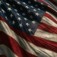 product shots of american flag high quality 4k photo