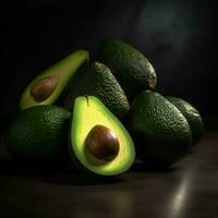 product shots of avacado high quality 4k ultra photo