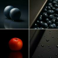 product shots of close - up dark minimalist background photo