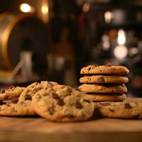 product shots of cookies high quality 4k ultra h photo