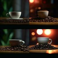 product shots of coffee high quality 4k ultra hd photo