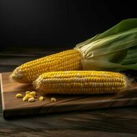 product shots of corn high quality 4k ultra hd h photo