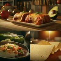 product shots of enchilada high quality 4k ultra photo