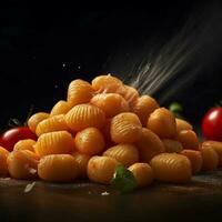 product shots of gnocchi high quality 4k ultra h photo