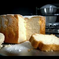 product shots of making Angel Food Cake with low photo