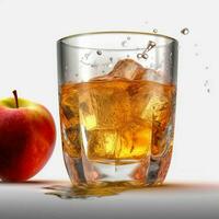 product shots of photo of Apple juice with no bac