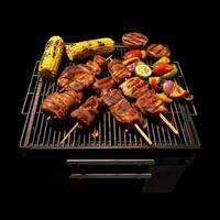 product shots of photo of BBQ with no background