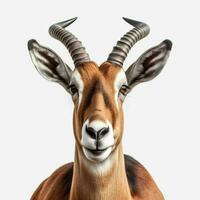 product shots of photo of antelope with no backgr