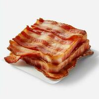 product shots of photo of bacon with no backgroun