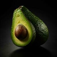 product shots of photo of avacado with no backgro