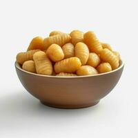 product shots of photo of gnocchi with no backgro