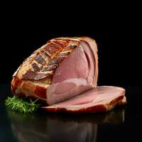 product shots of photo of ham with no background
