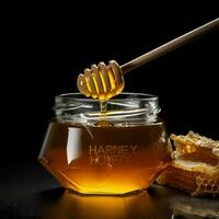 product shots of photo of honey with no backgroun