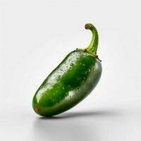 producto disparos de foto de jalapeño con No backgr