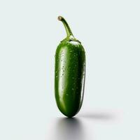 producto disparos de foto de jalapeño con No backgr