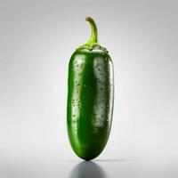 producto disparos de foto de jalapeño con No backgr