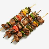 product shots of photo of kabobs with no backgrou