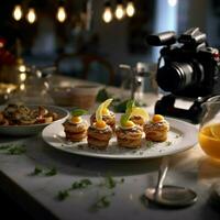 product shots of photorealistic professional food photo