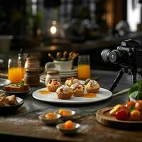 product shots of photorealistic professional food photo