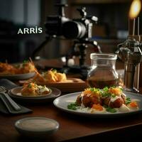 product shots of photorealistic professional food photo