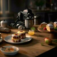 product shots of photorealistic professional food photo