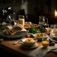 product shots of photorealistic professional food photo