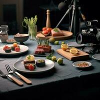 product shots of photorealistic professional food photo