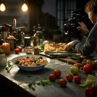 product shots of photorealistic professional food photo