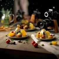 product shots of photorealistic professional food photo