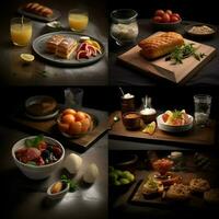 product shots of photorealistic professional food photo