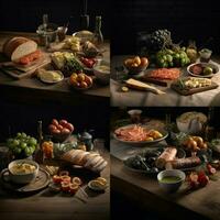 product shots of photorealistic professional food photo