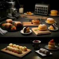 product shots of photorealistic professional food photo